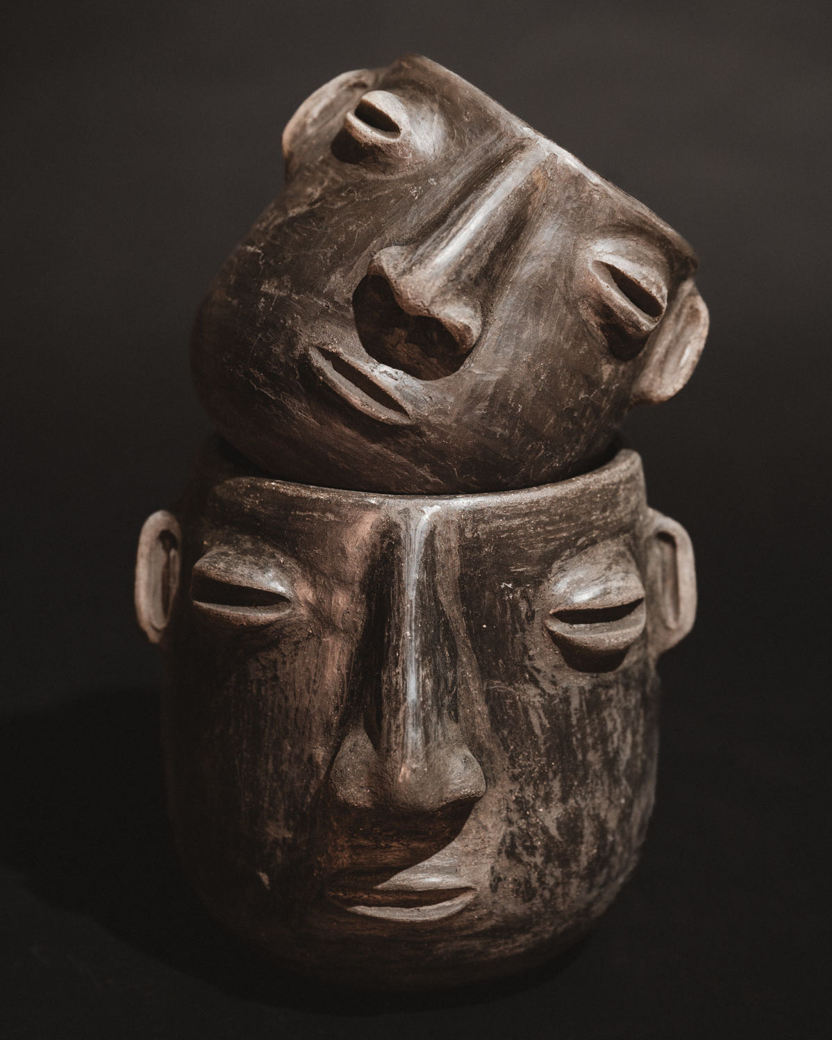 Handmade barro negro planters