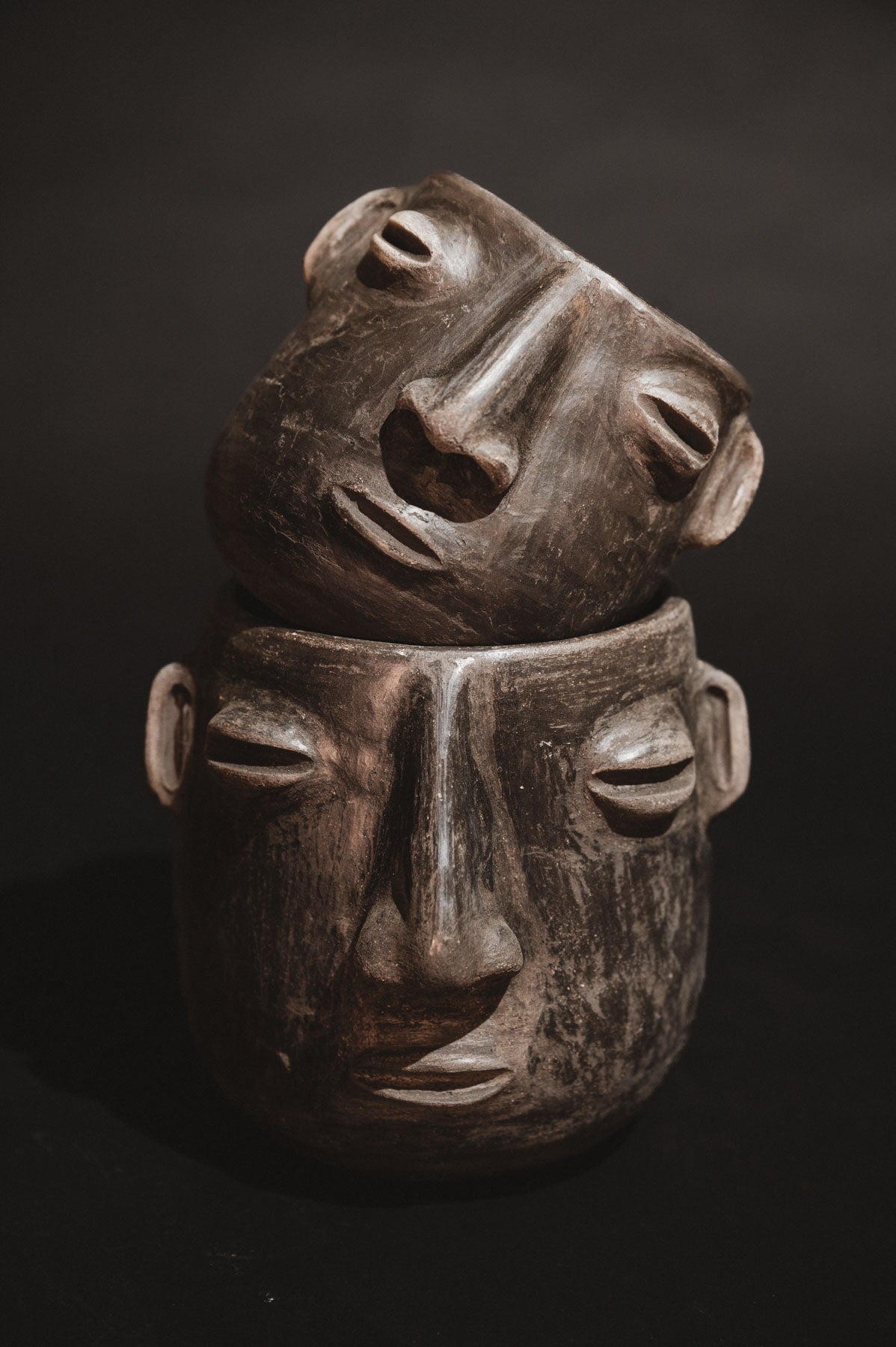 Handmade barro negro planters