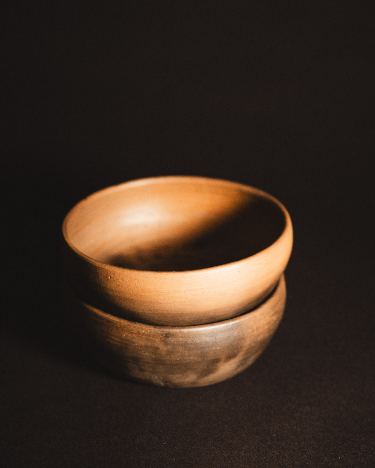 Handmade Oaxacan smokey clay bowl.