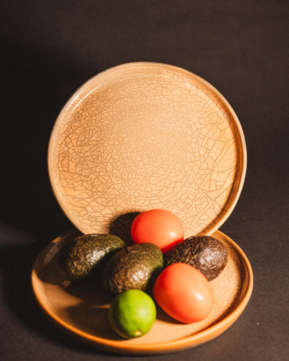 Crackle Glazed Oaxacan plates