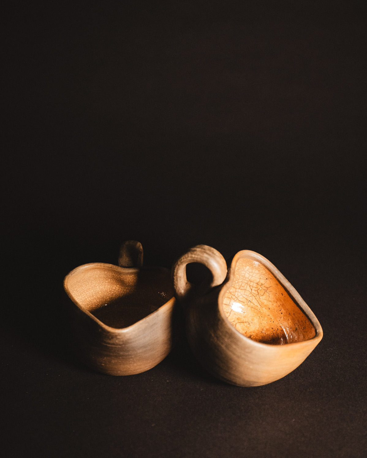 Glazed Oaxacan Heart shaped mug