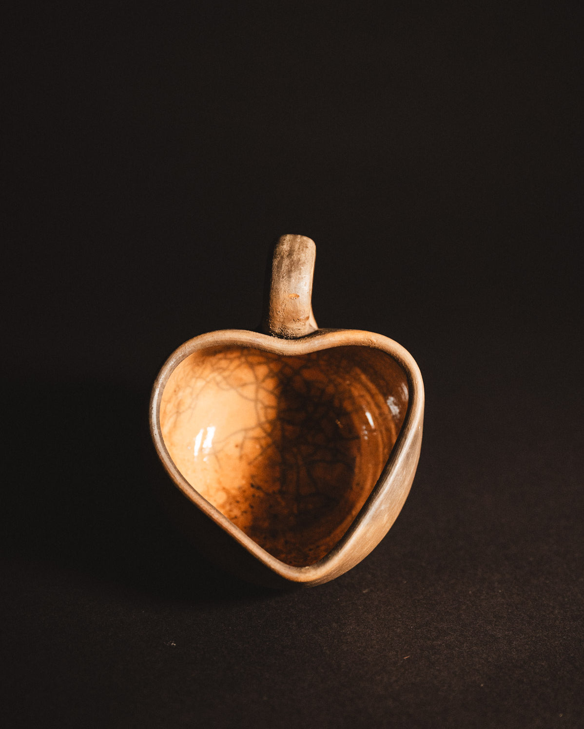 Glazed Oaxacan Heart shaped mug
