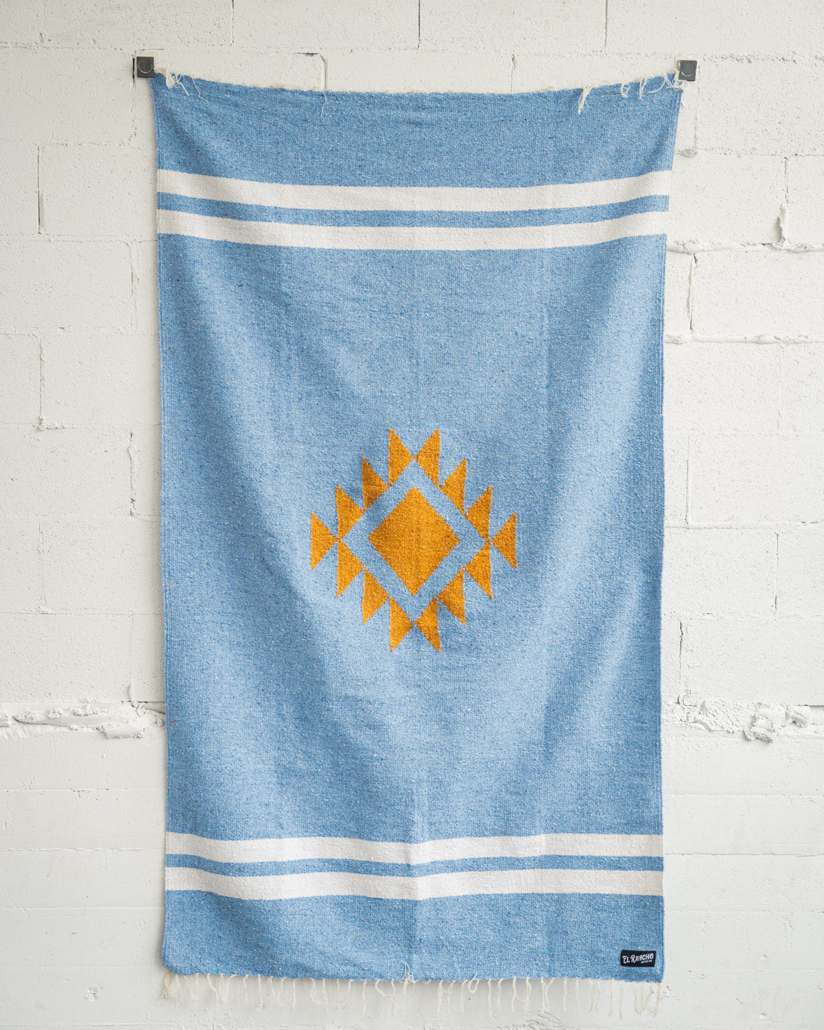 Blue diamond blanket