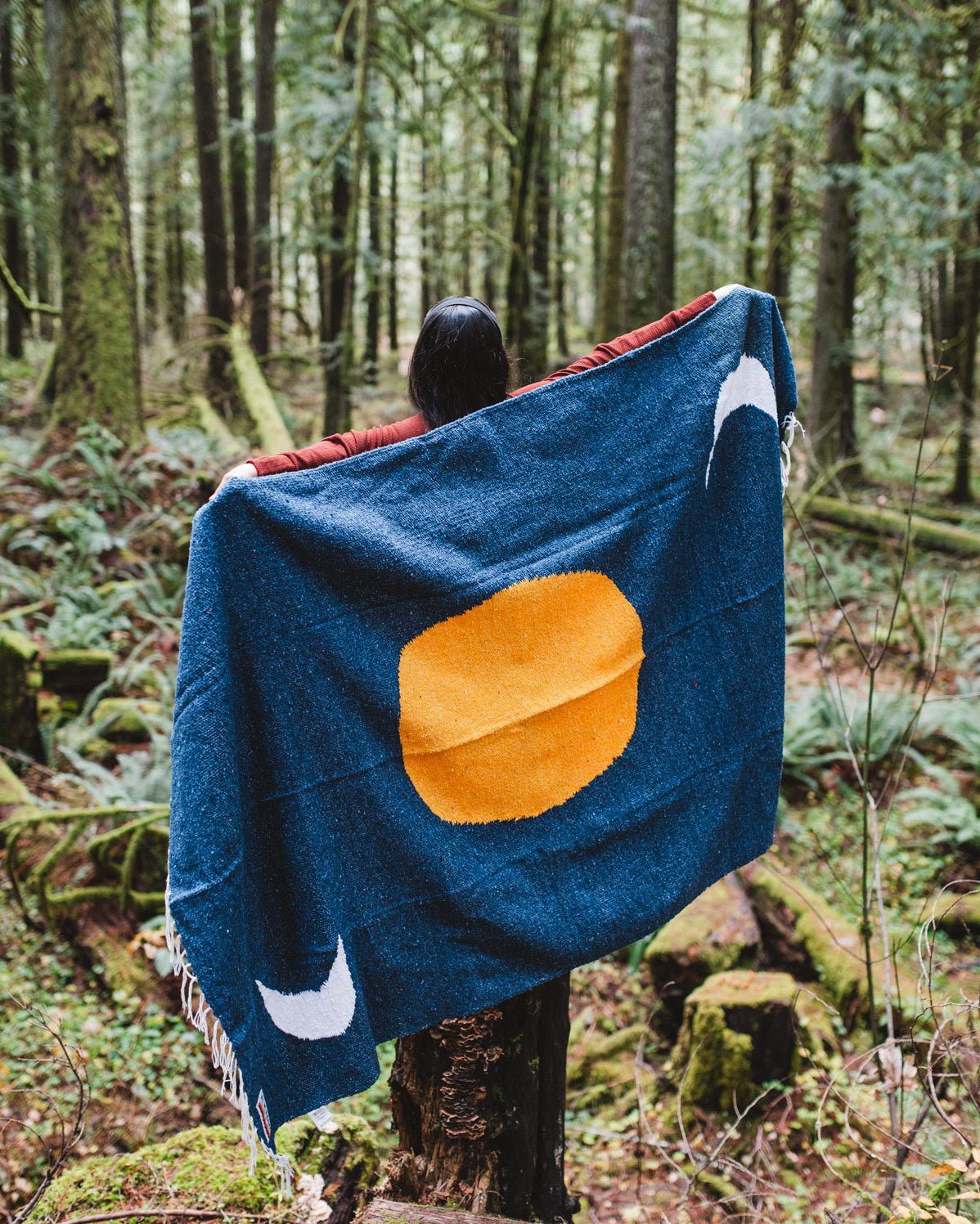 Navy Blue Solar Blanket