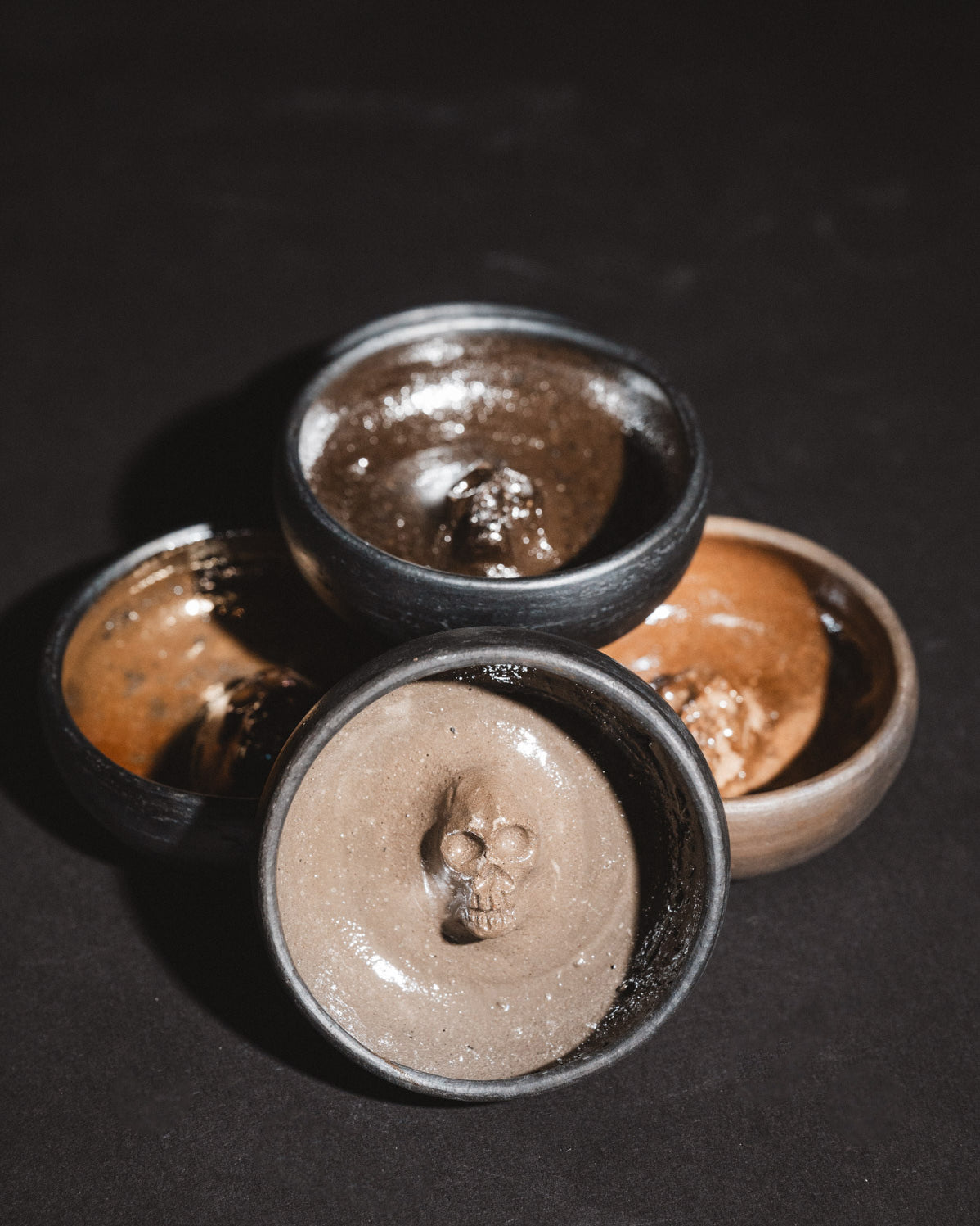 Barro Negro in Oaxaca mezcal skull copita