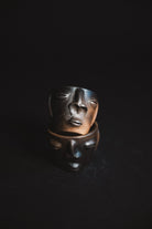 handmade oaxacan barro negro carita mezcal glasses