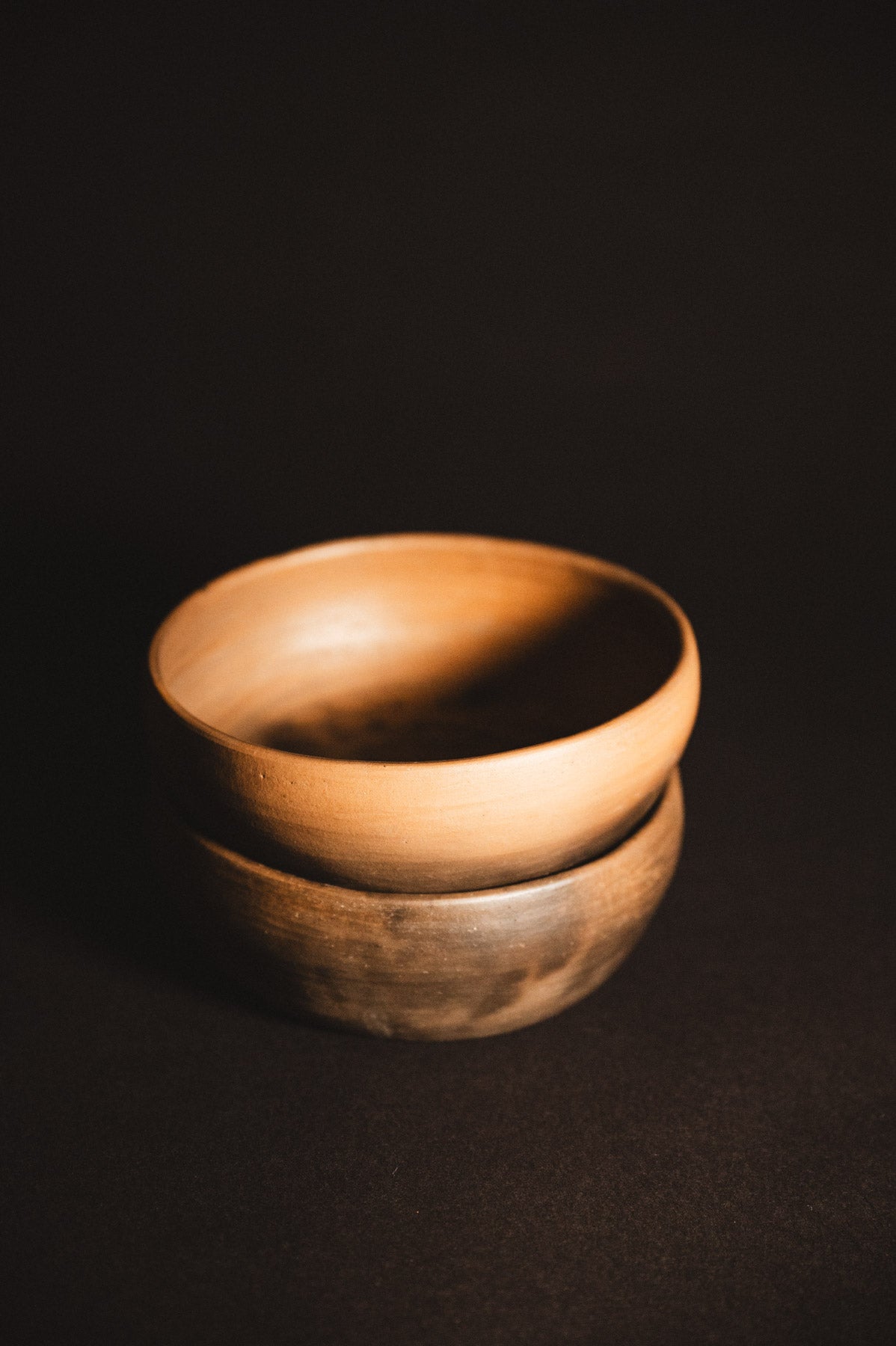 Handmade Oaxacan smokey clay bowl.