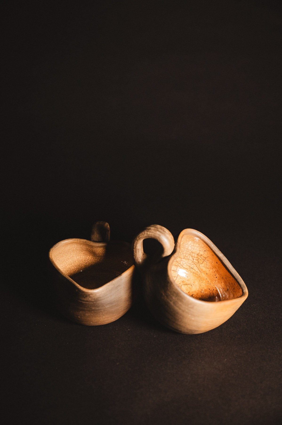 Glazed Oaxacan Heart shaped mug