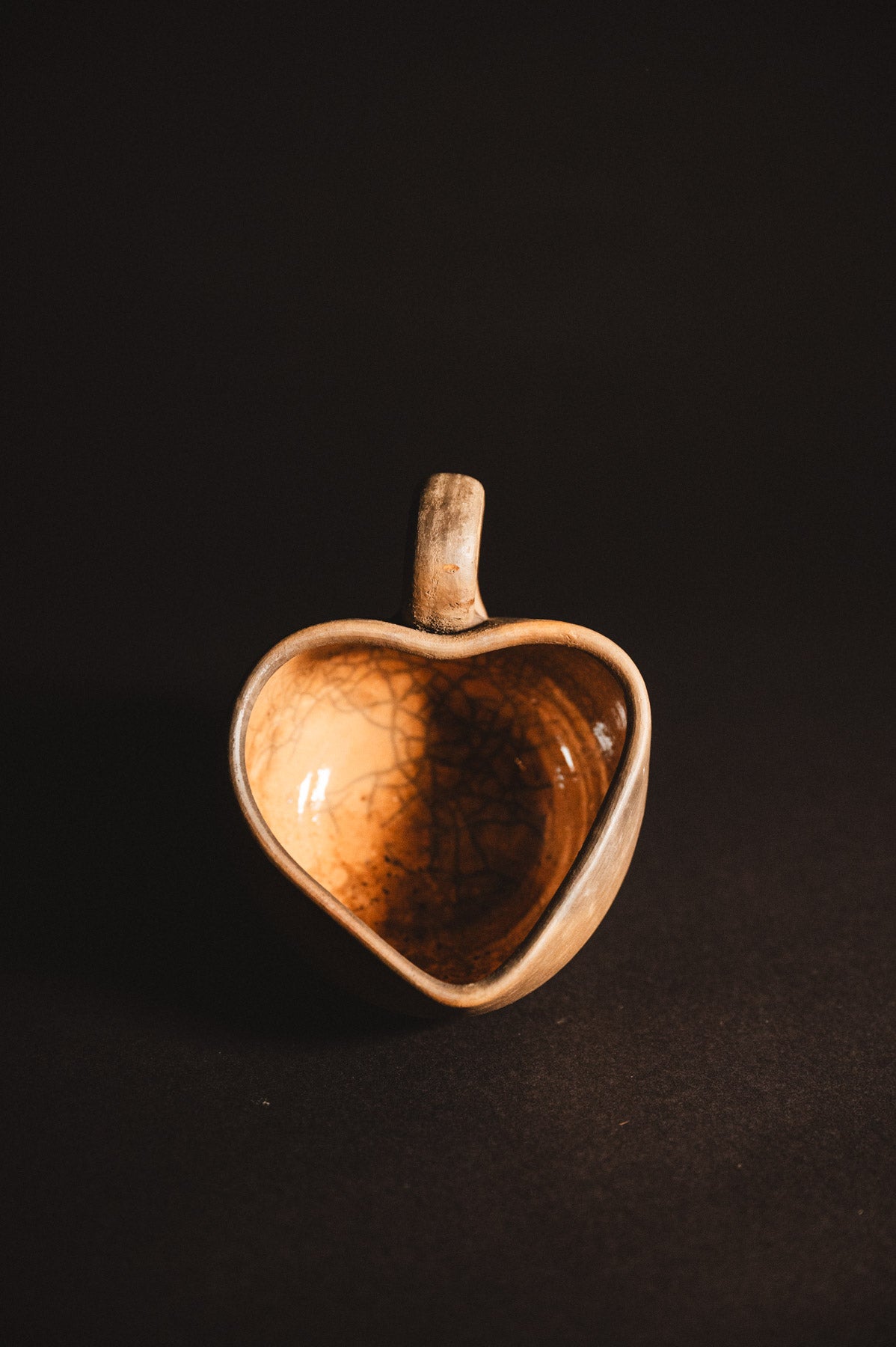 Glazed Oaxacan Heart shaped mug