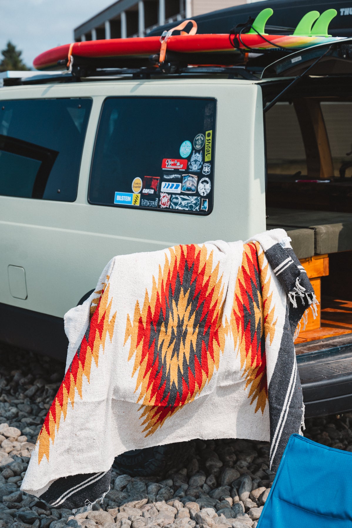 California Surf Van Blanket California Surf Van Blanket