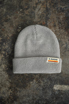 Grey Waffle Beanie